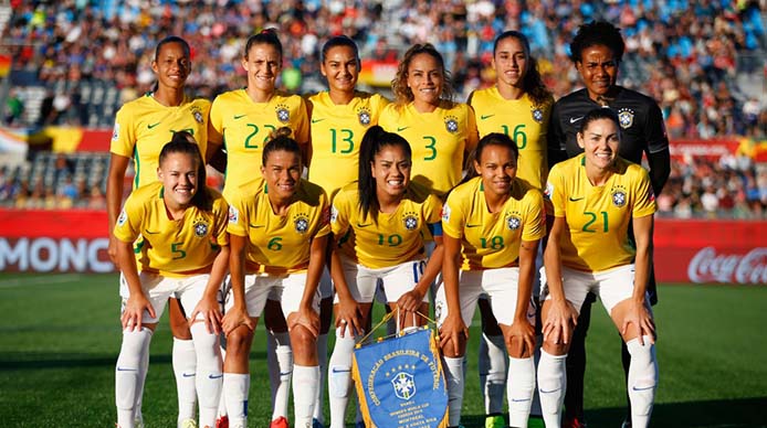 Frauenfußball Deutschland Brasilien